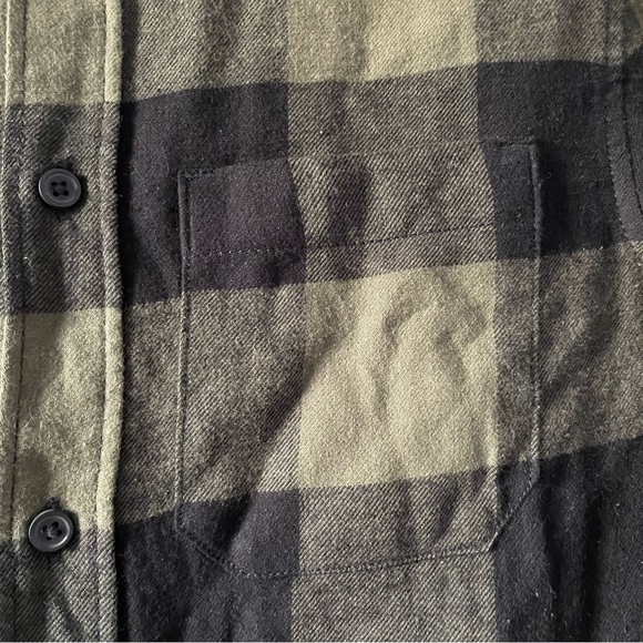 H&M Mens Plaid Button Down Flannel cotton Shirt -X S - Picture 6 of 10